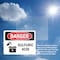 Signmission Sulfuric Acid Danger Sign, Vinyl Decal, 10in W x 7in L, 2PK OS-2PACK-DS-D-710-L-1585 - alternate 6